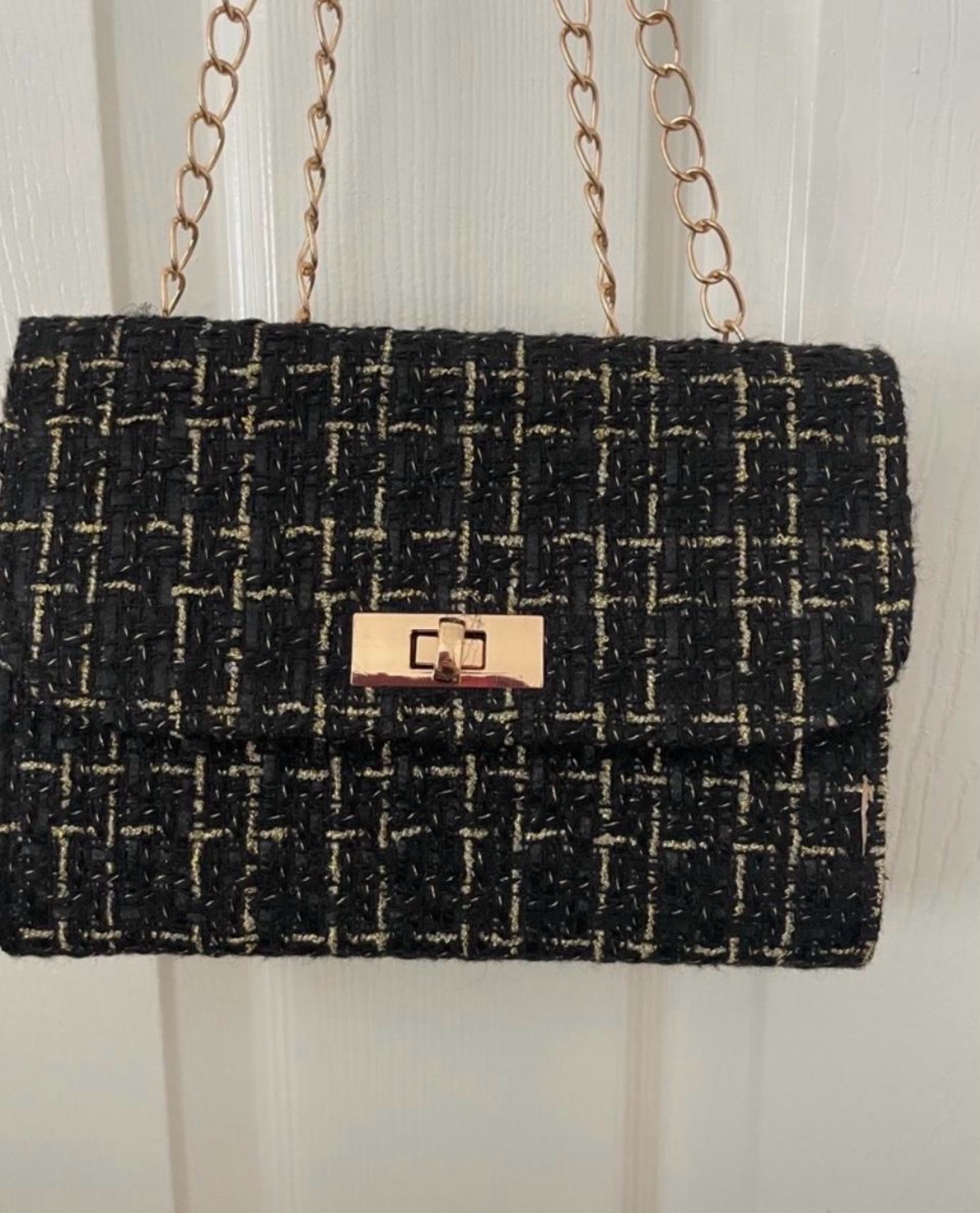 Tweed handbag