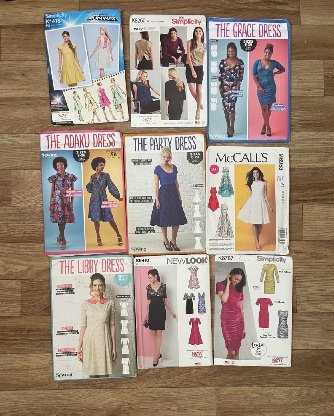Sewing patterns