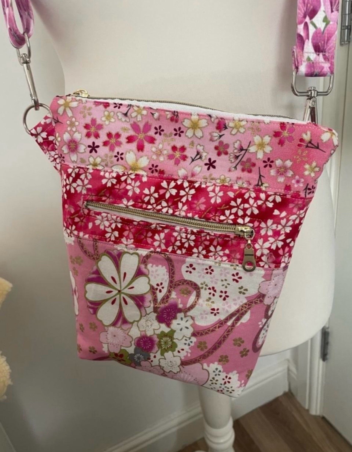 Handmade crossbody bag