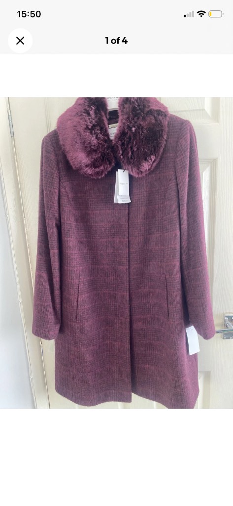 BNWT Jaques vert coat
