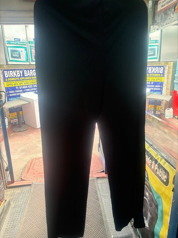 Joanna Hope Black Wide Leg Pull On Trousers -Size 10 - New/Reduced