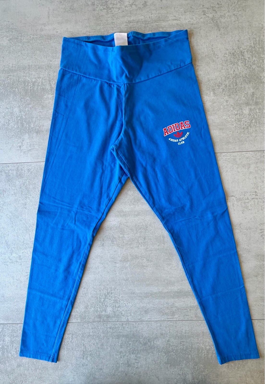 Adidas athletic club blue leggings size 16