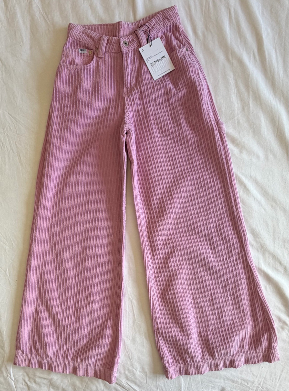 The ragged priest pink corduroy trousers size 8 bNWT