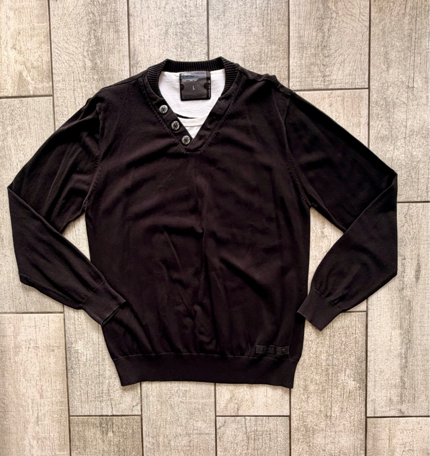 Men’s next long sleeve top size large
