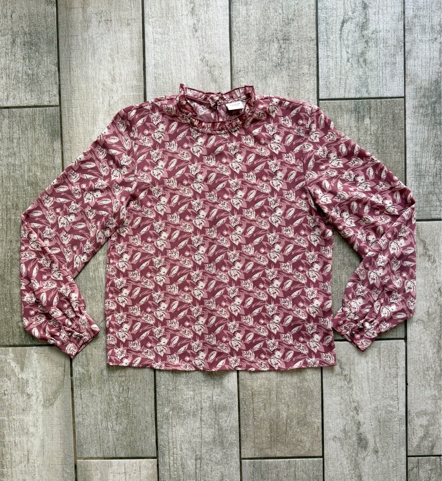 Ladies JDY long sleeve blouse size 6 excellent condition