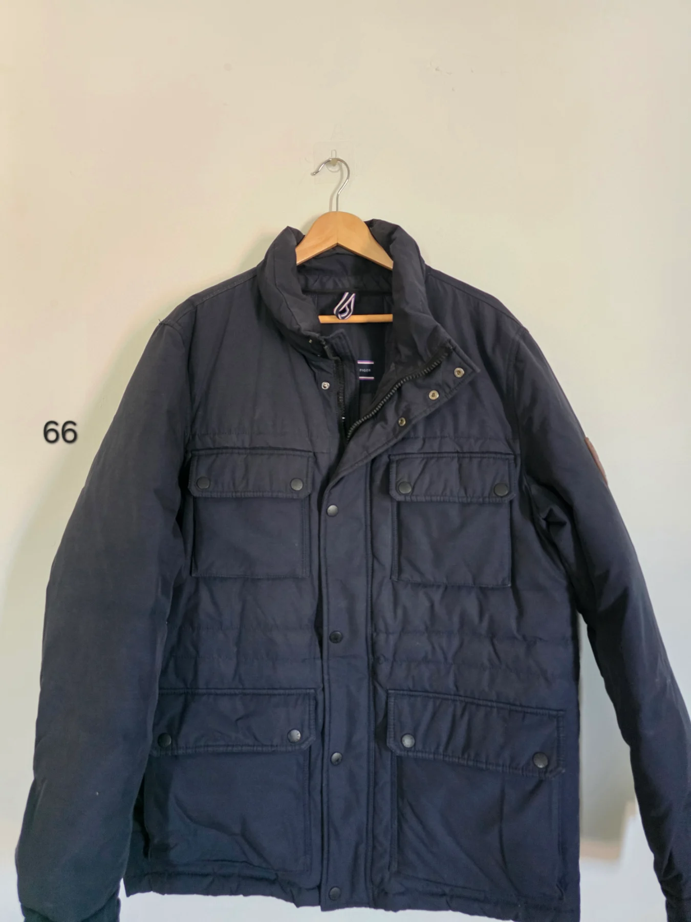 Tommy Hilfiger Navy Coat