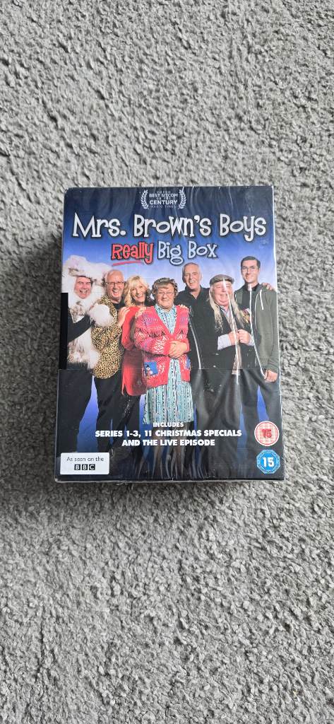 Mrs Browns Boys really big box dvd set