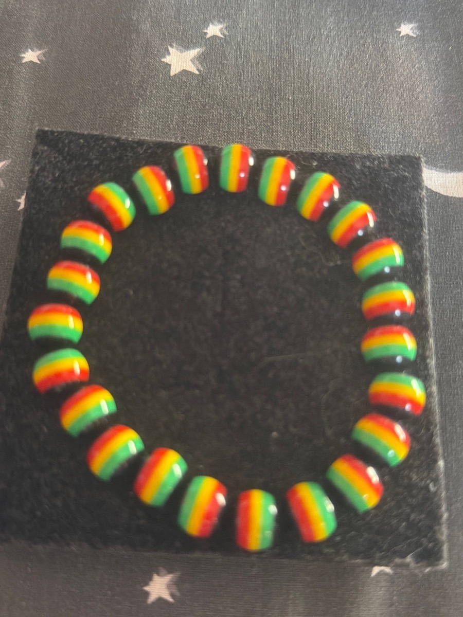 Handmade colourful bracelet