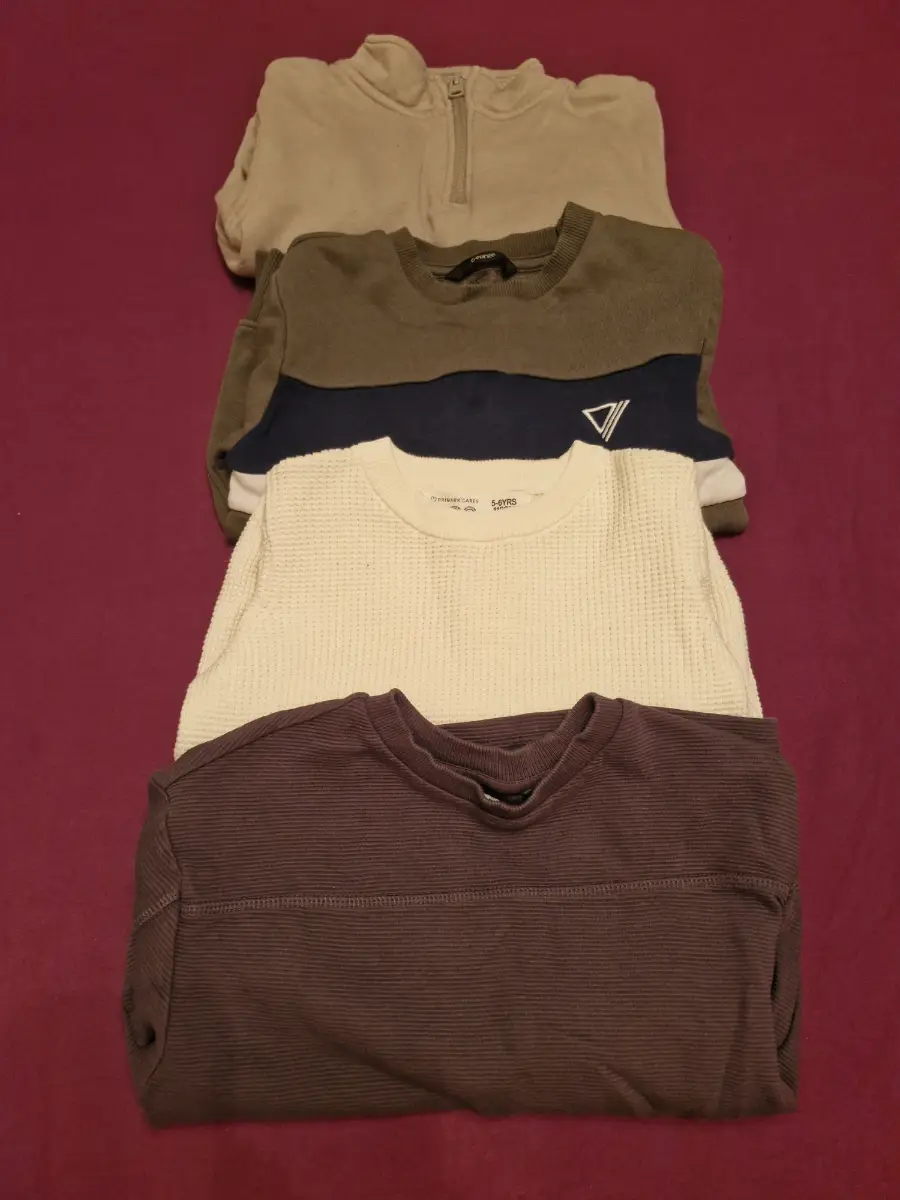 Boys 5-6 jumper bundle
