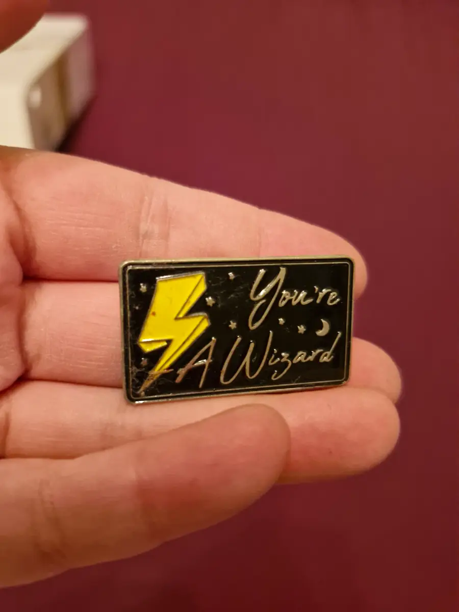 Harry potter inspired pin