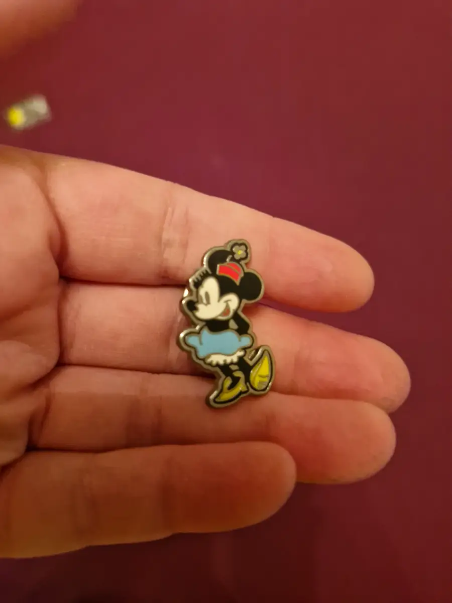 Disney Minnie mouse inspired collectable pin