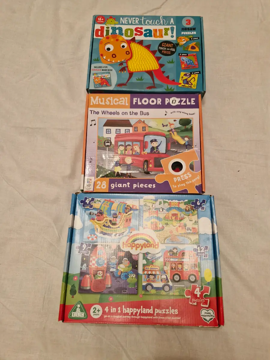 Toddler puzzle bundle