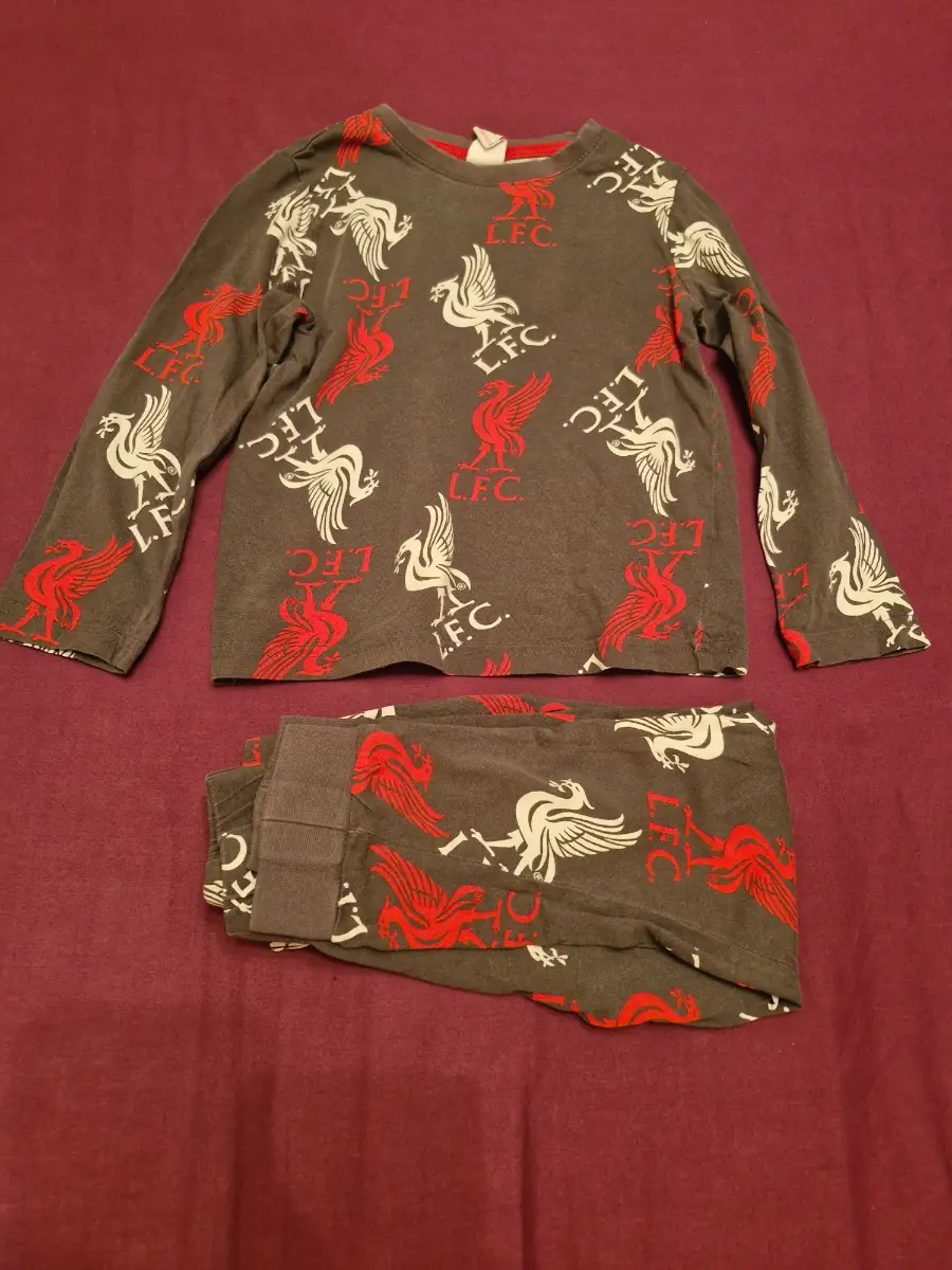 Lfc long sleeve pyjamas