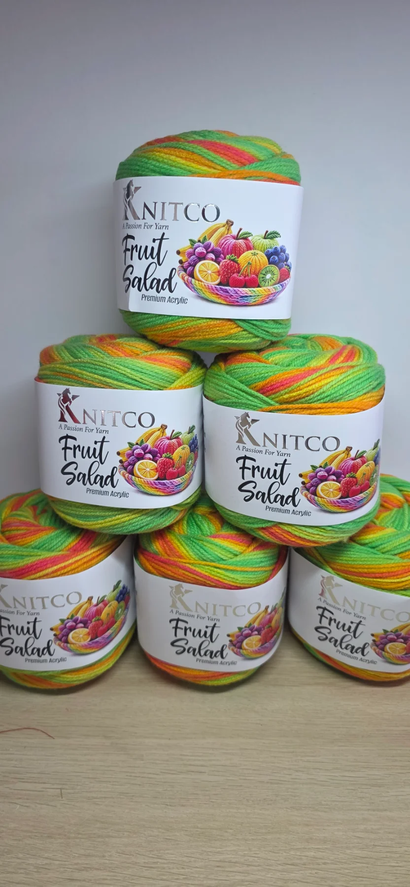 Knitco Fruit Salad 6 x 100g