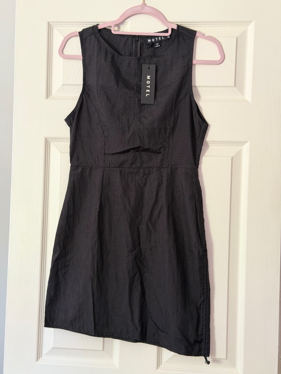 Motel Black Mini Dress – Size XS – New With Tags