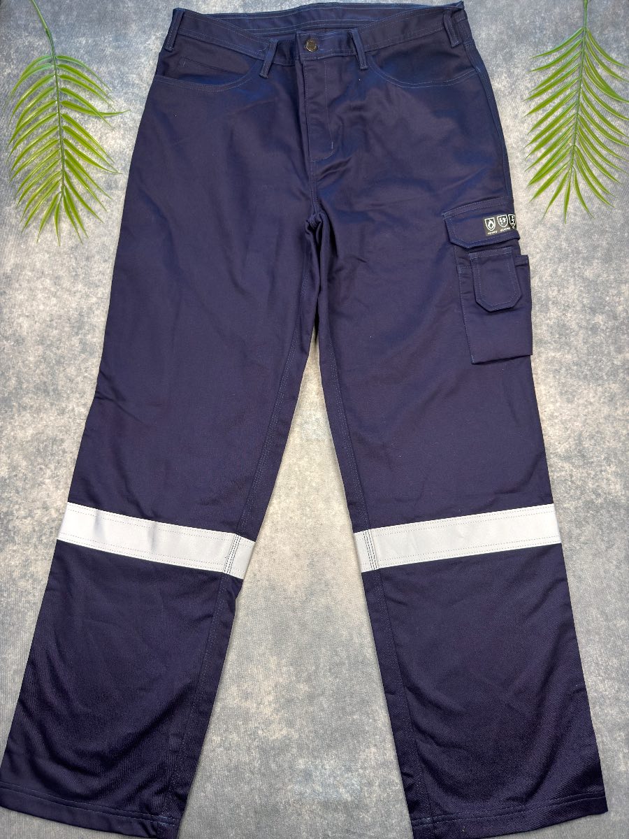 Red Wing Navy Blue Men Workwear Trouser Flame Resistant Utility Pocket Cargo W36