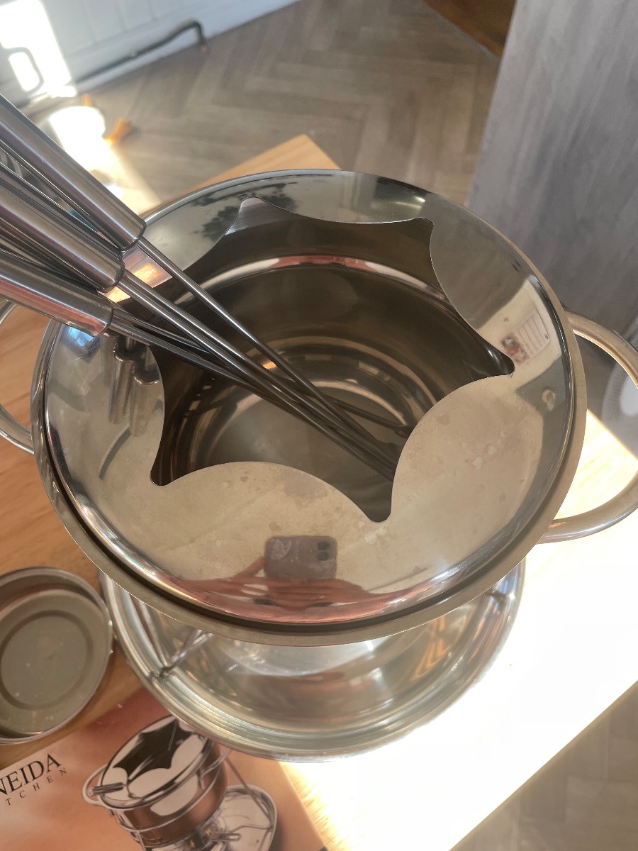 Stainless Fondue set