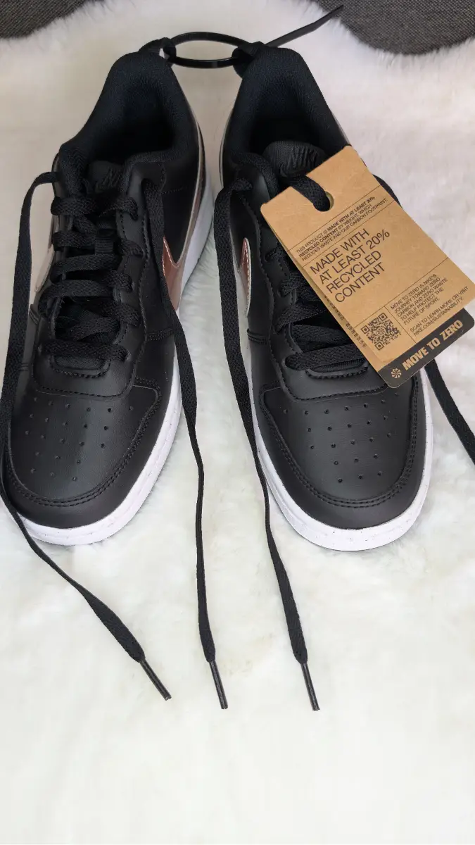 Nike Sportswear COURT BOROUGH LOW RECRAFT SE - Trainers - black/metallic red bronze/white