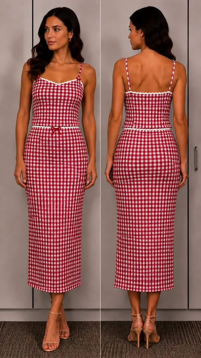 Noisy May set skirt and blouse size M