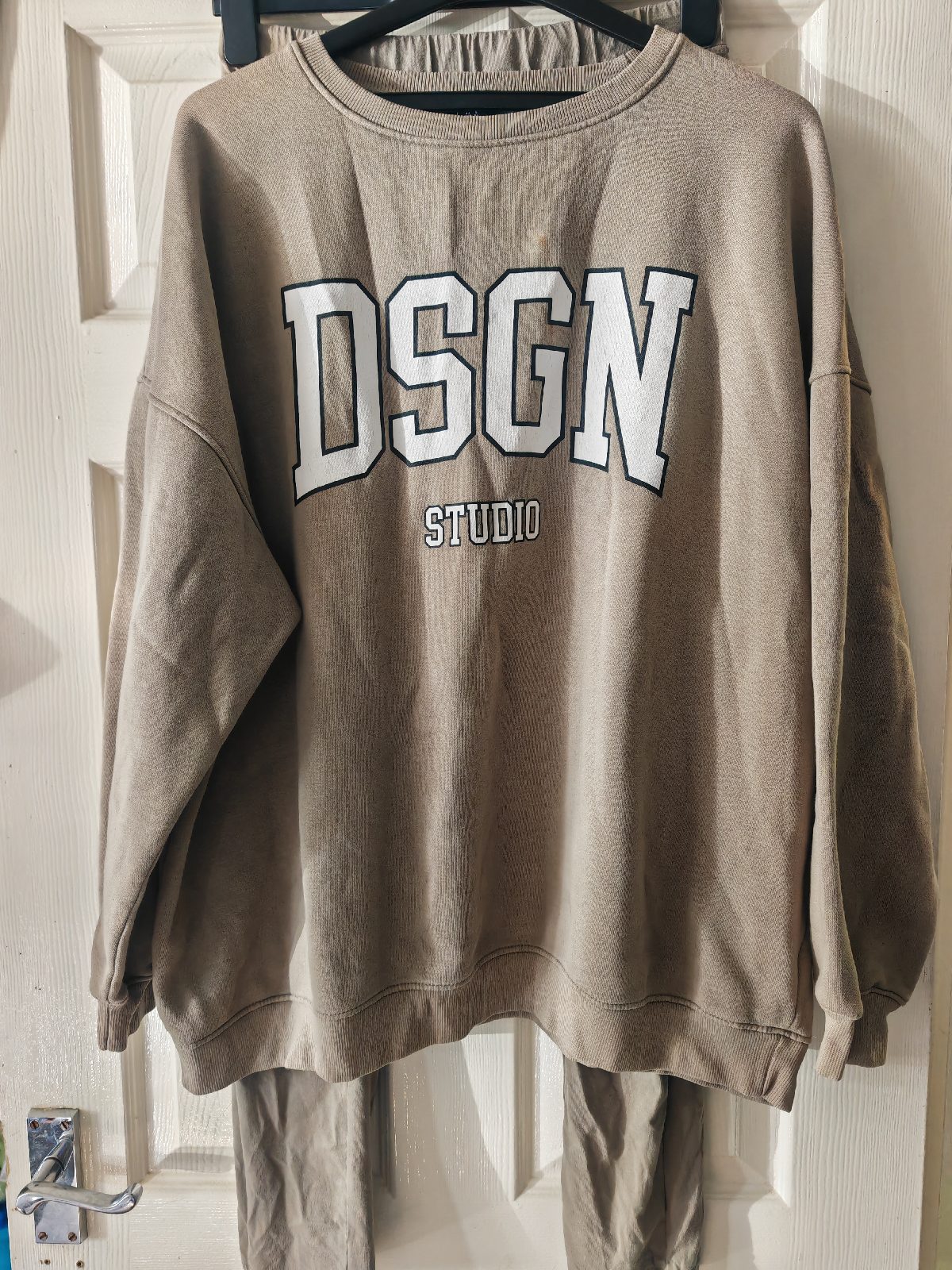 Khaki boohoo dsgn studio jumper size 18