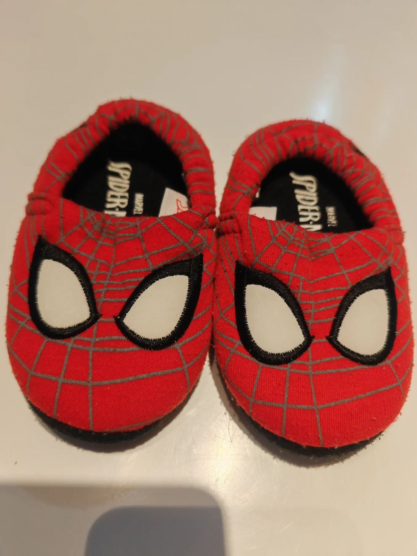 Baby Spiderman slippers size 4-5