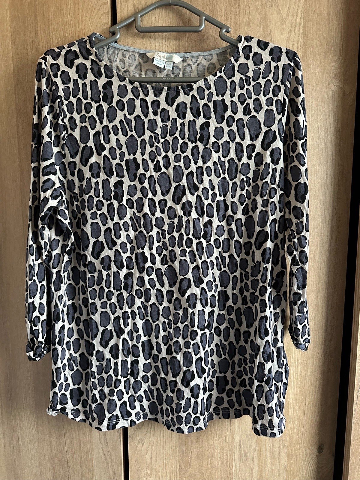 Boden animal print top