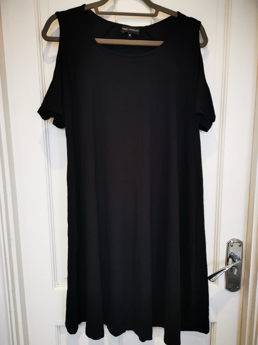 Next Maternity cold shoulder dress