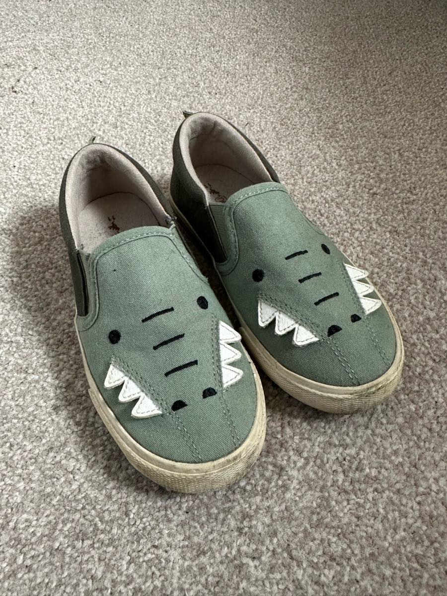 Next dinosaur plimsolls Size 11