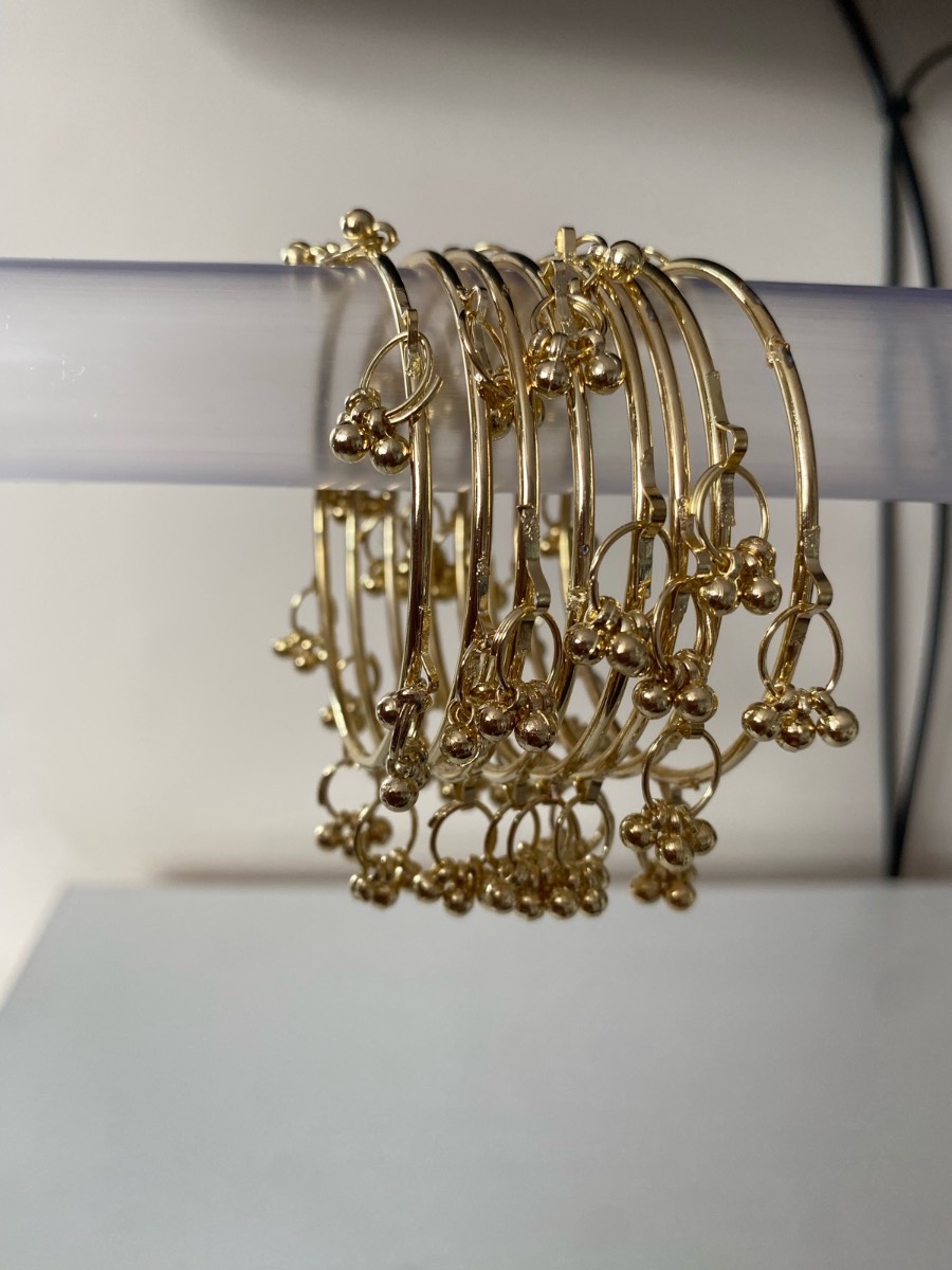 Gold Kashmiri Style Bangles