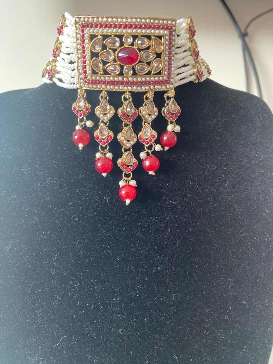 Hot Pink Choker Set