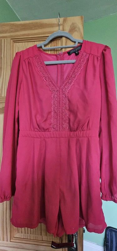 🥰🥰Size 10 Girls On Film Hot Pink Playsuit