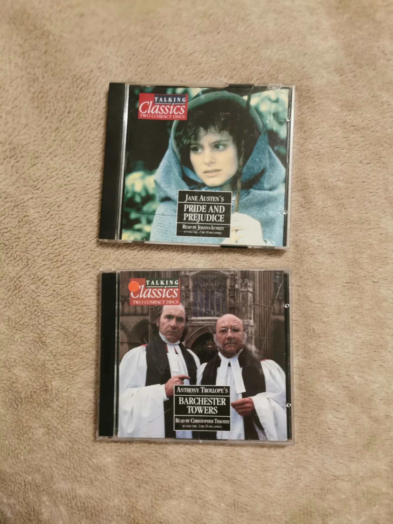 Talking Classics Jane Austen Pride And Prejudice Anthony Trollope Barchester Towers Audiobooks