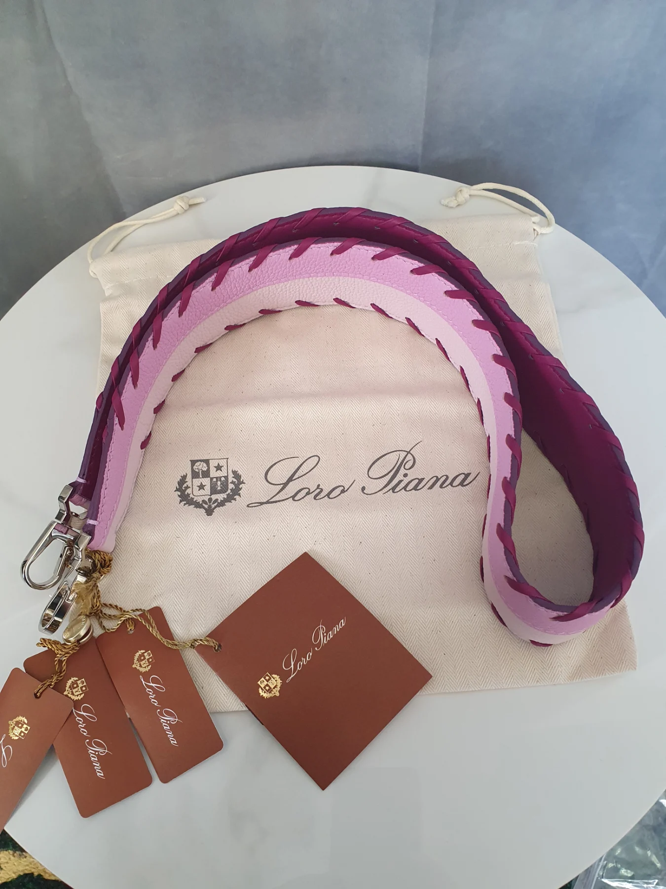 Loro Piana Bag Strap with Dust Bag