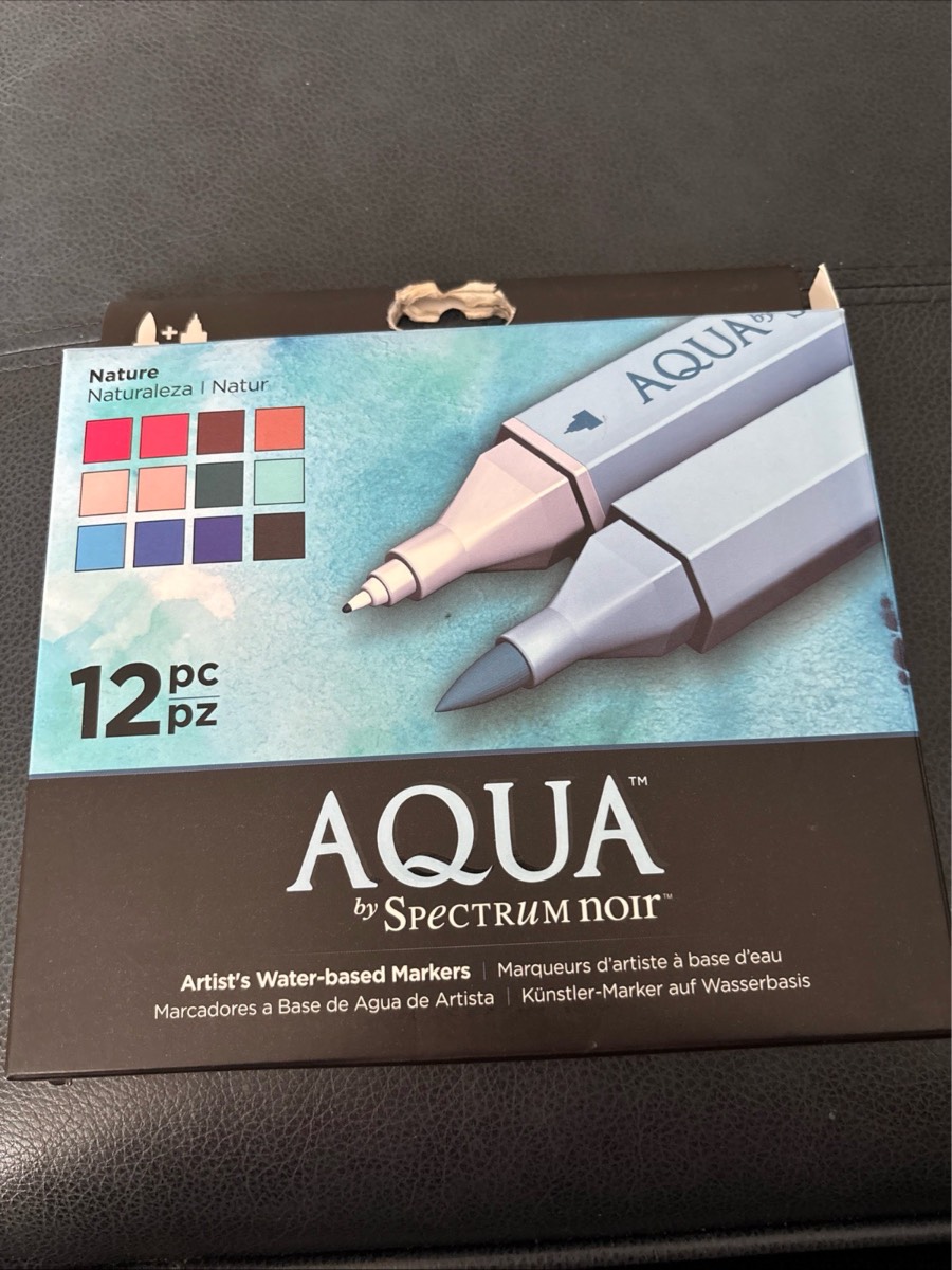Spectrum Noir aqua markers