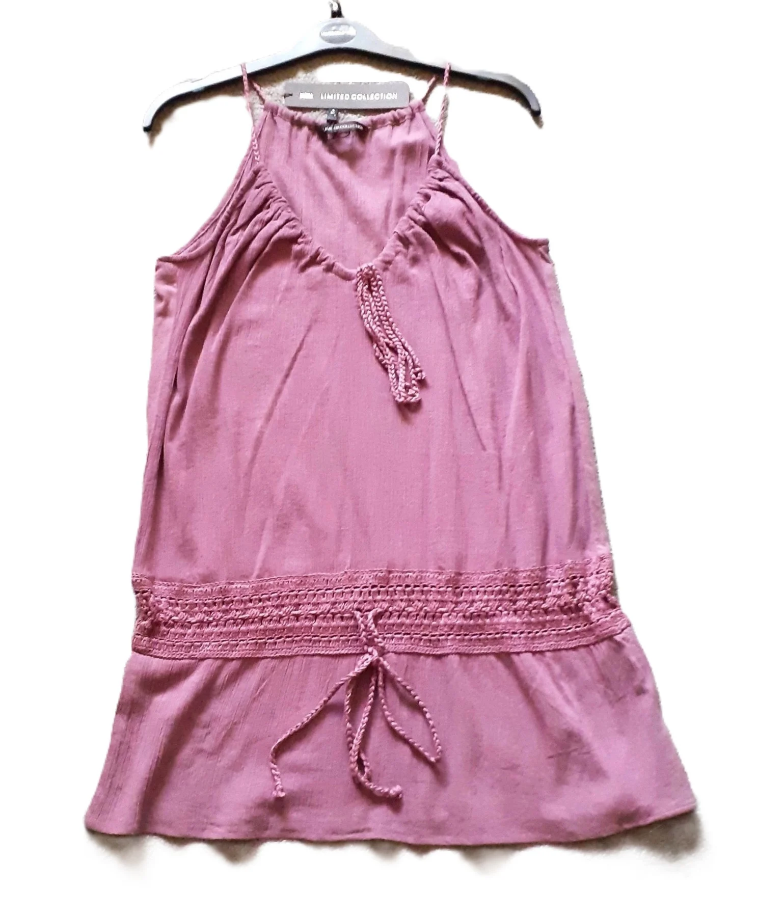 M&S Limited Collection Purple Summer Mini Dress UK 10 Brand New With Tag RRP £25