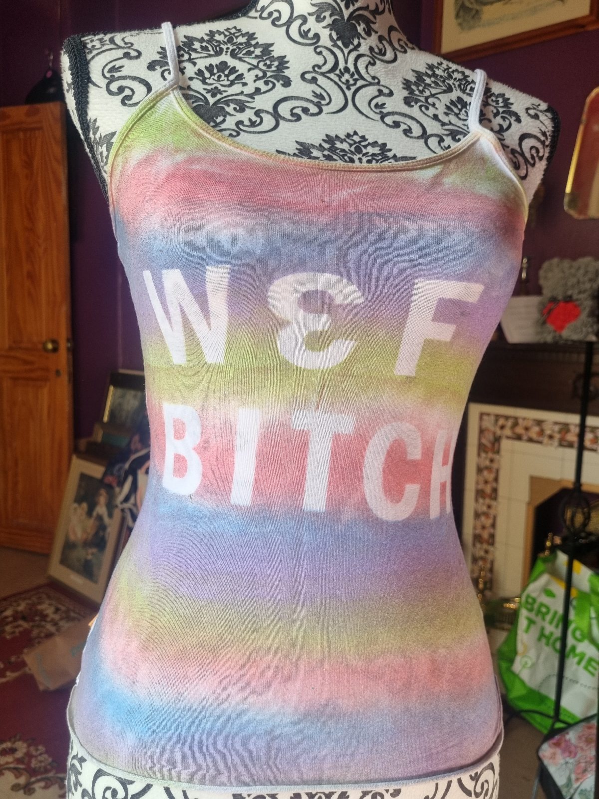 Wef Bitch vest, size S