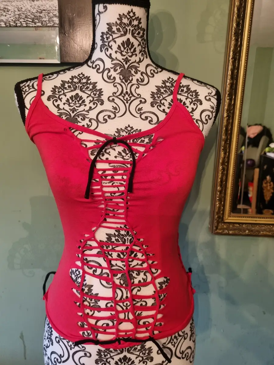Red custom vest