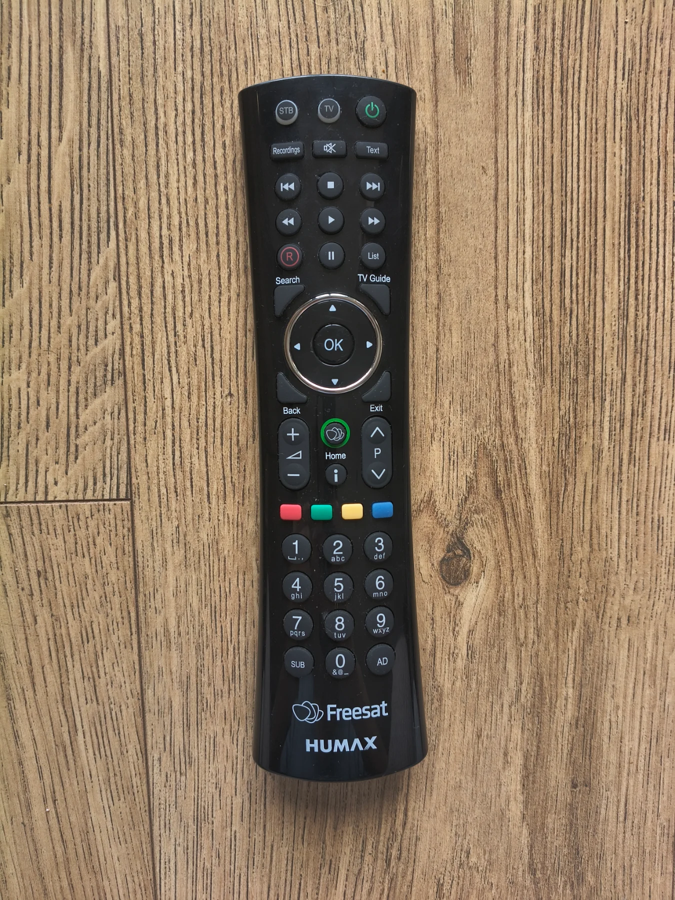 Humax Freesat  Genuine Remote Control Genuine Replacement STB TV Box Controller