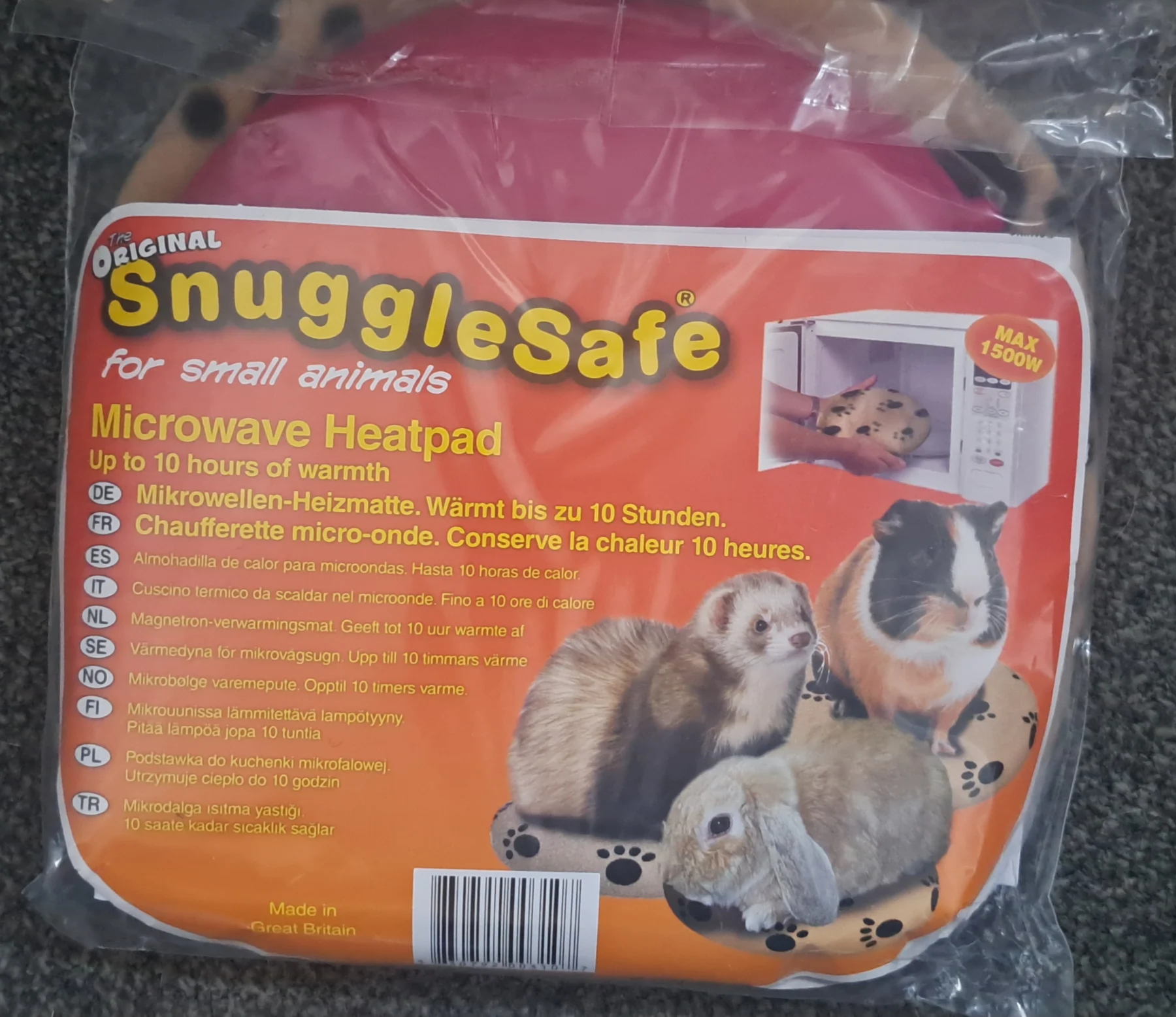 snugglesafe microwave heatpad