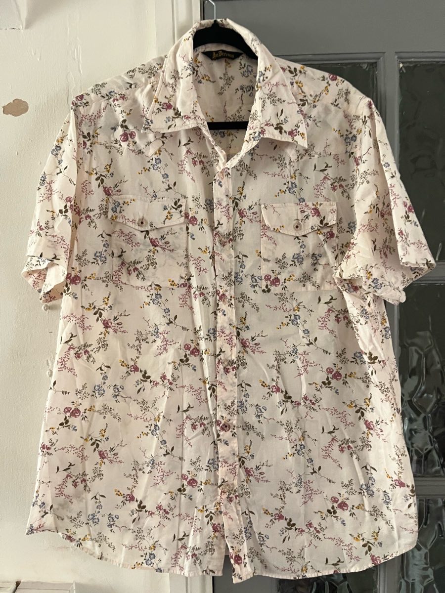 Joe browns men’s floral short sleeve shirt size XL