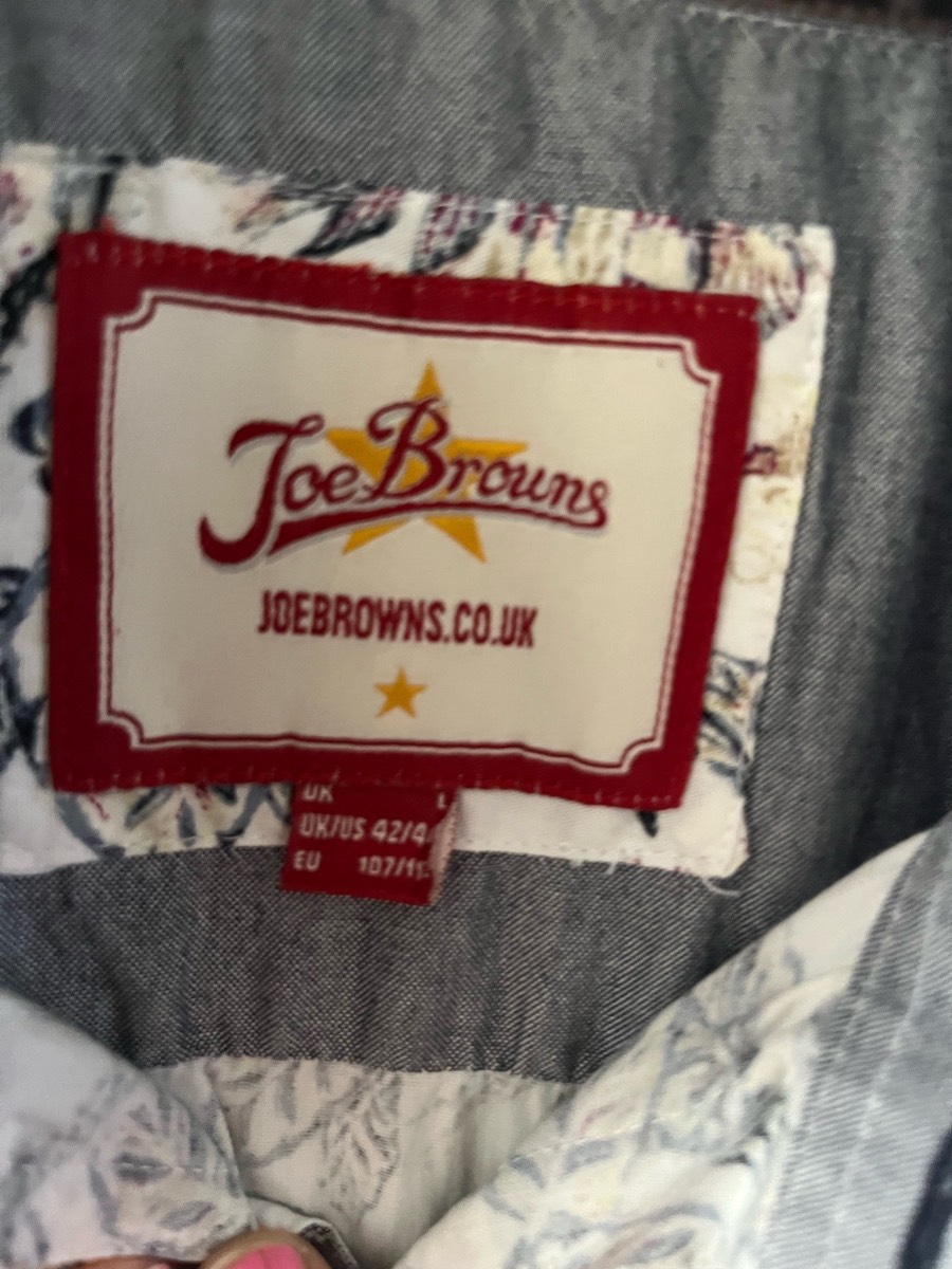 Joe Browns Floral Print Shirt – Men’s Large