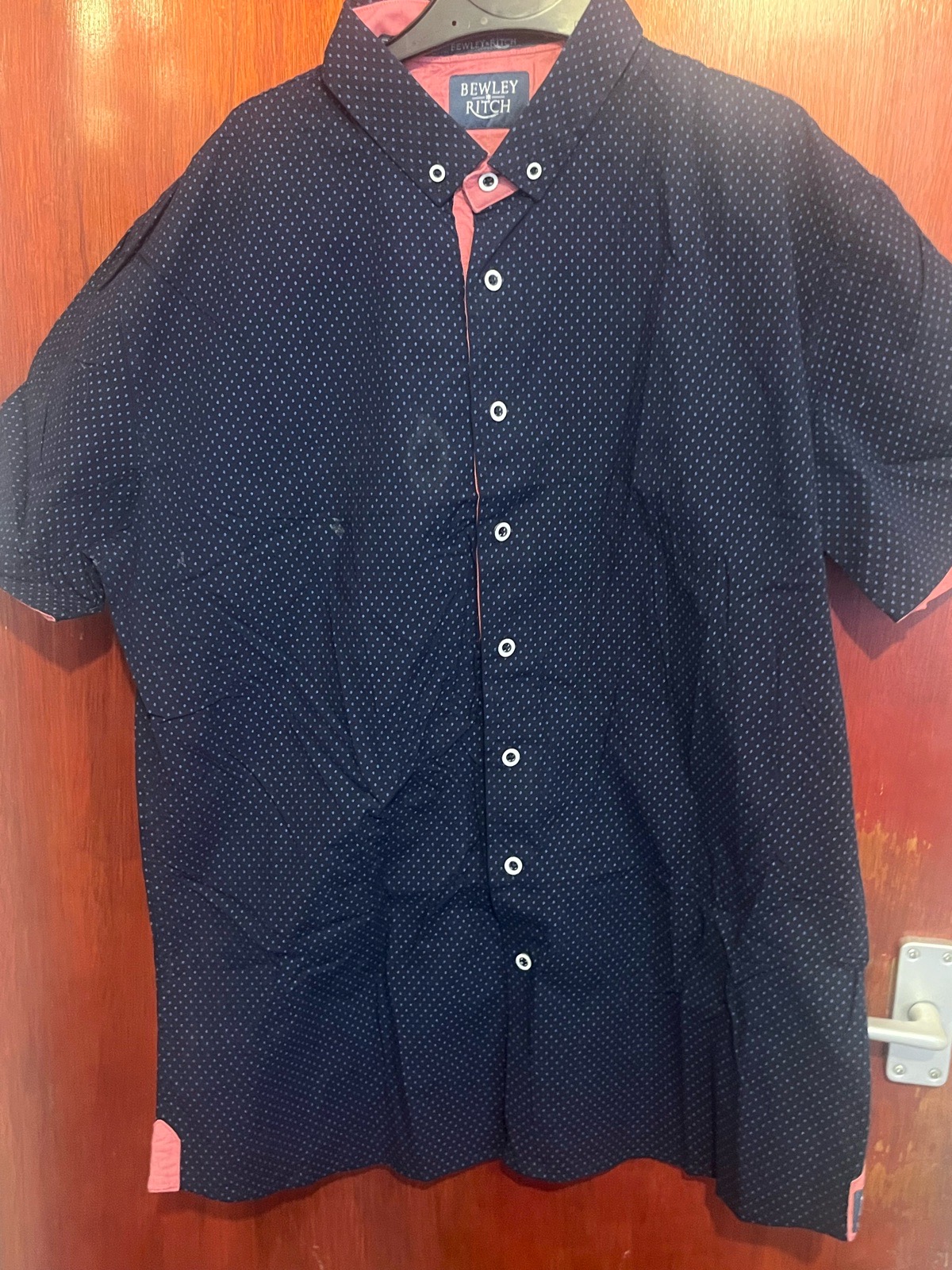 Bewley & Ritch Men's Short Sleeve Shirt - Size XL (Defect)