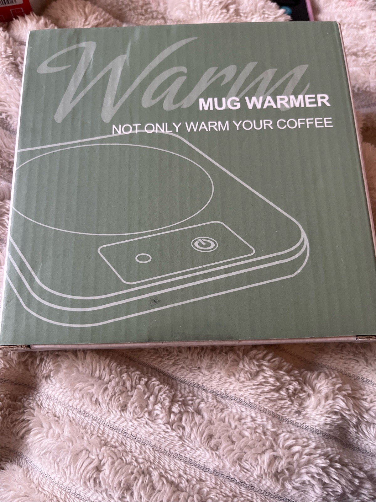 Brand New Blue Smart Coffee Mug Warmer / Desk Cup Heater (SHEIN)