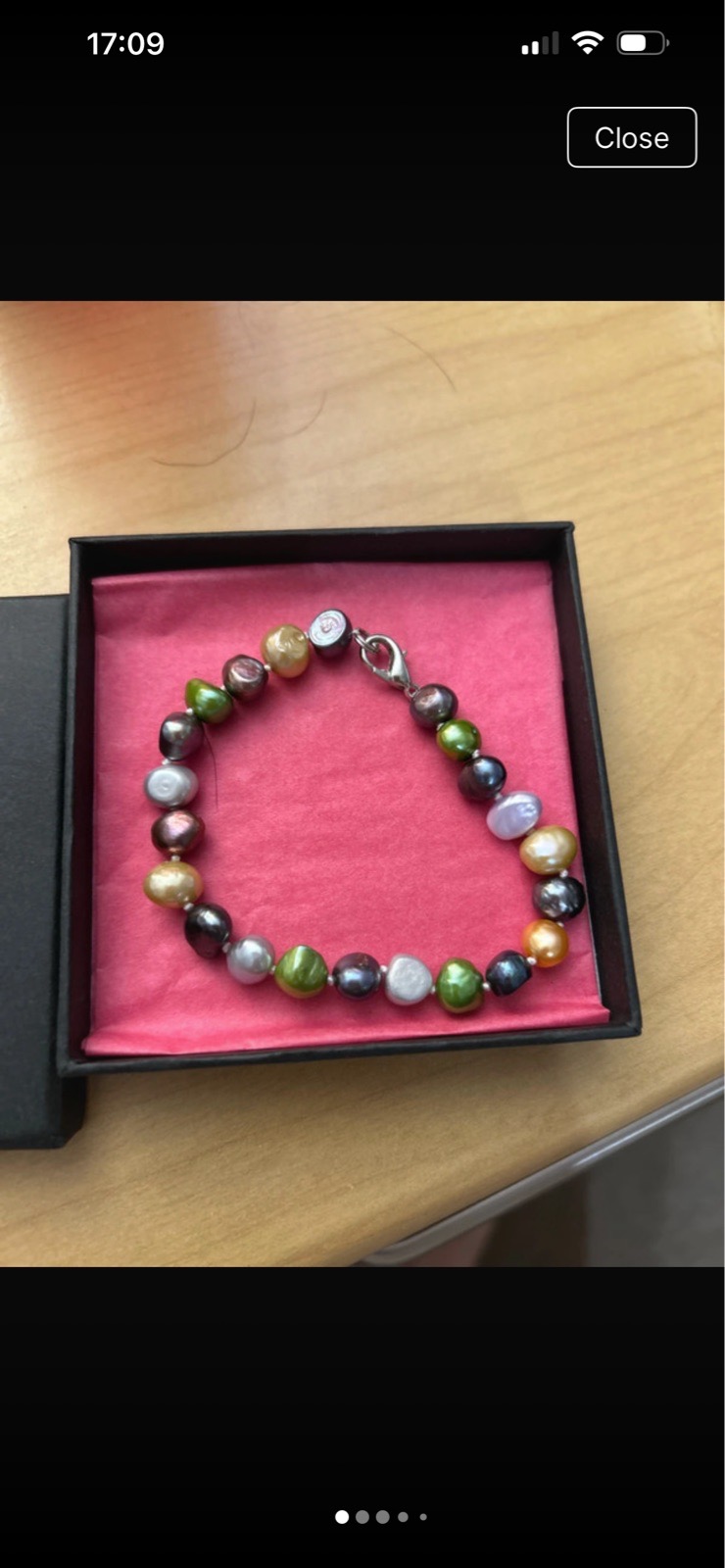 Treasure bay fresh water pearl bracelet