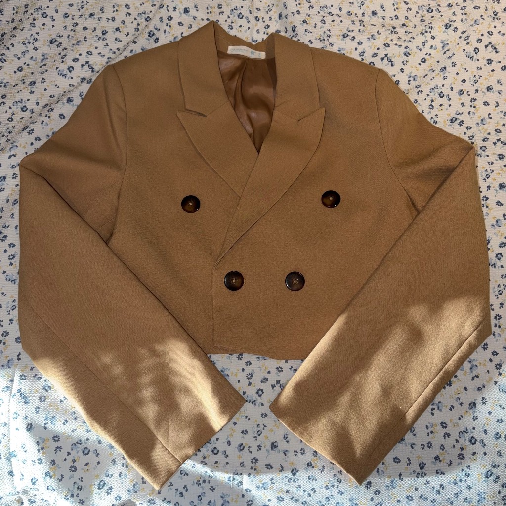 Primark cropped blazer