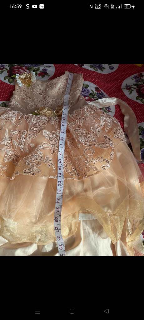 2 dresses with shoes and bag age 8 to 9