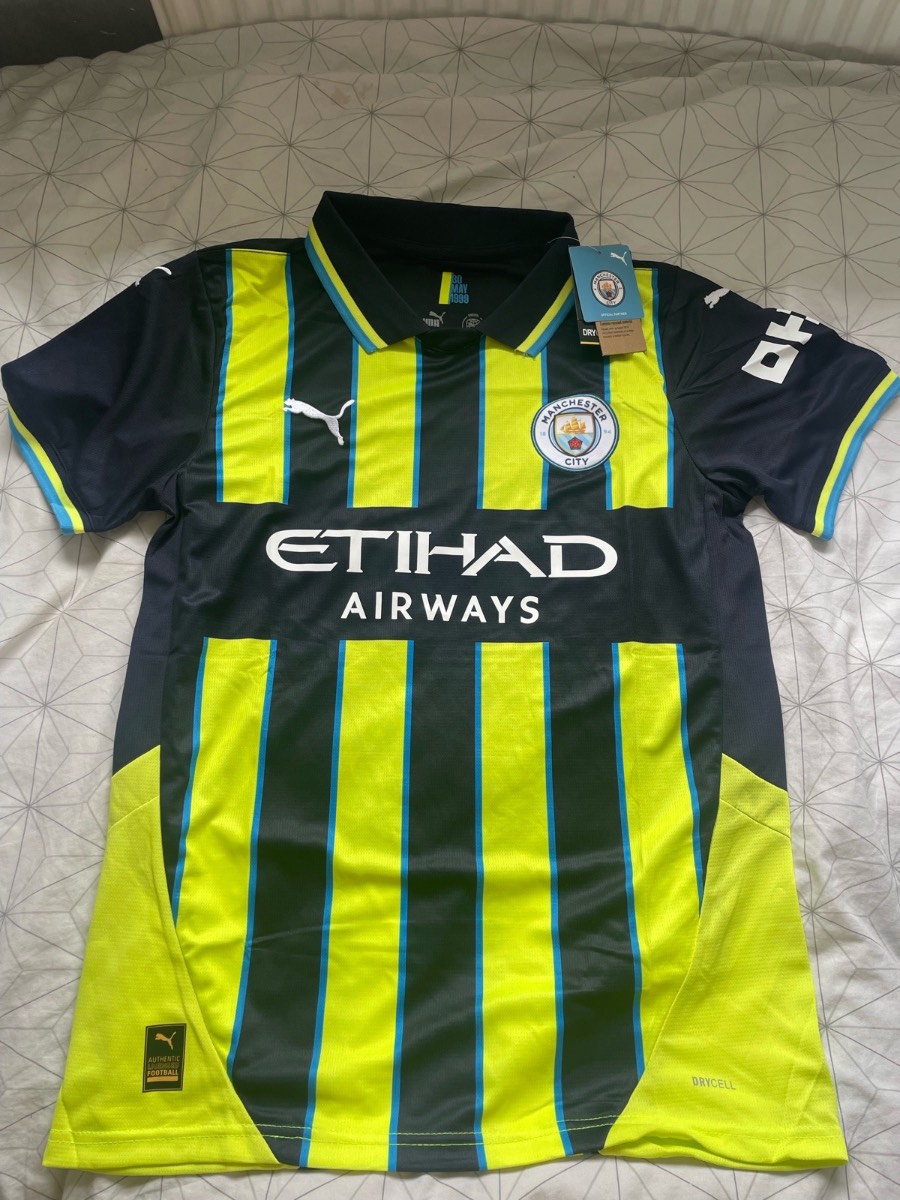 Man City football shirt