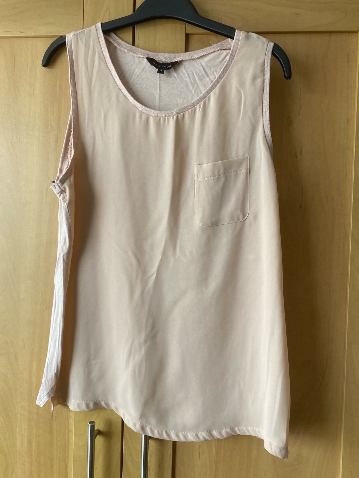 New Look Ladies Peach Top, size 12, very versatile