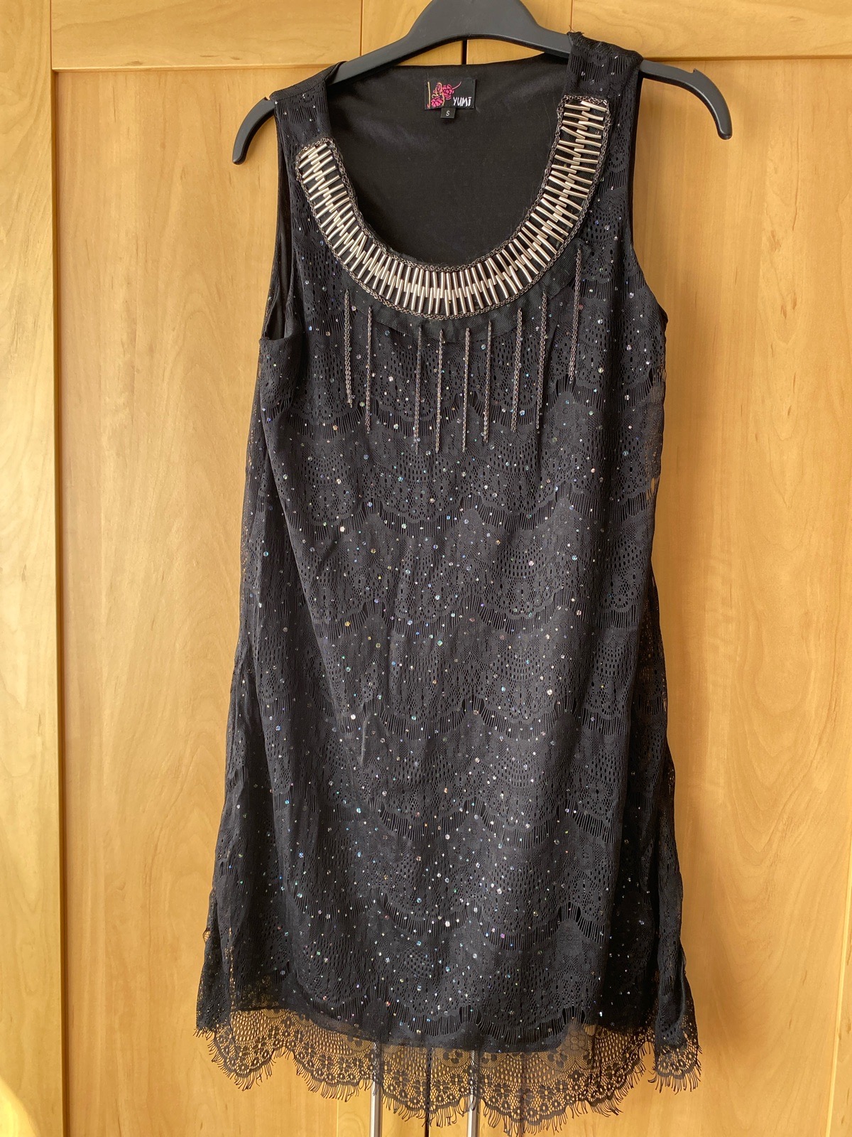 Yumi Dress, Black, size small