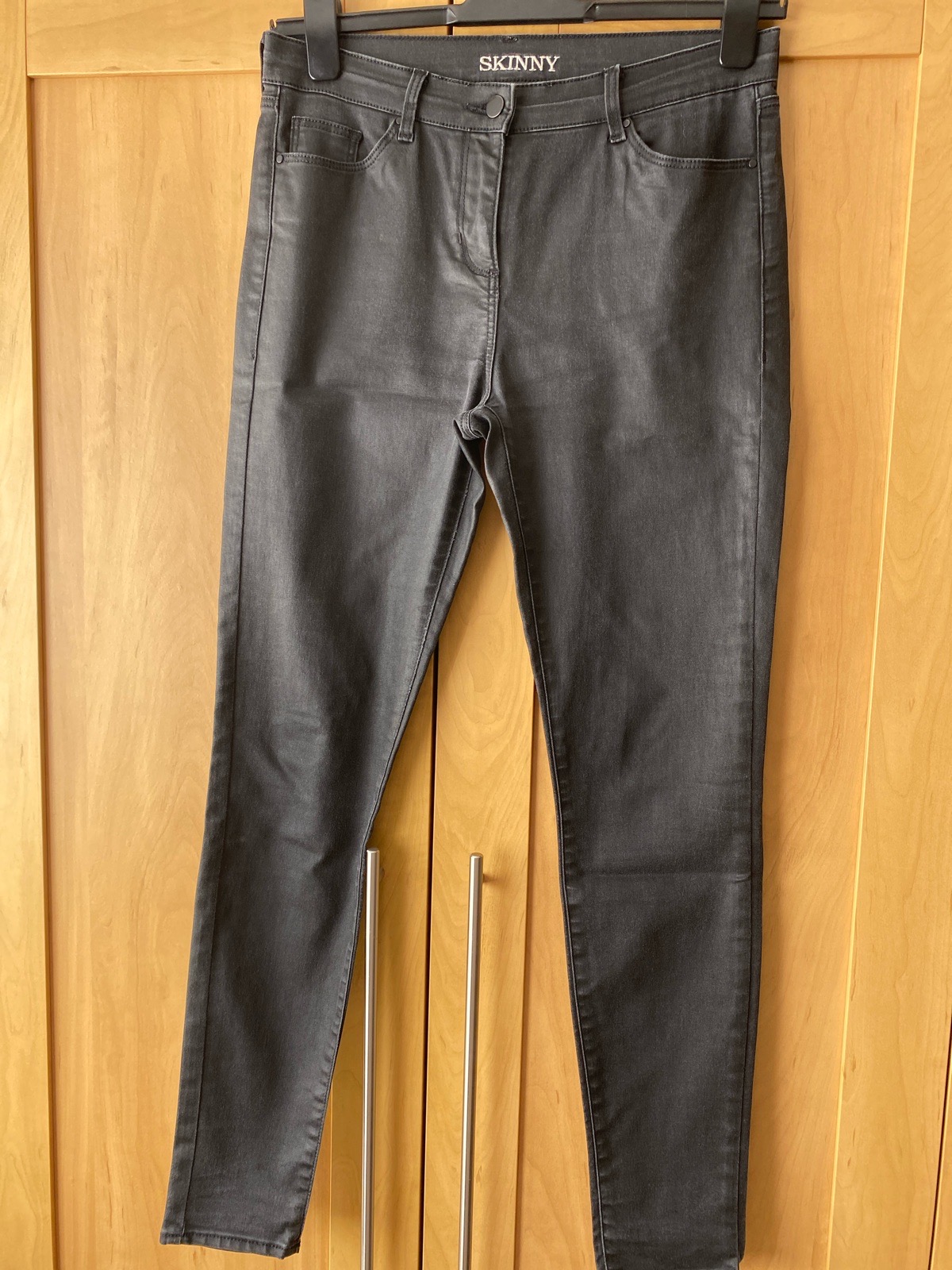 Wallis Grey Skinny Jeans, size 12